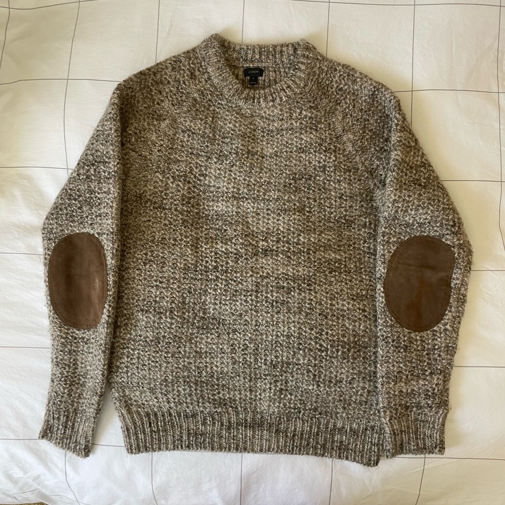 JCrew Men’s Chunky Weave Sweater Size L